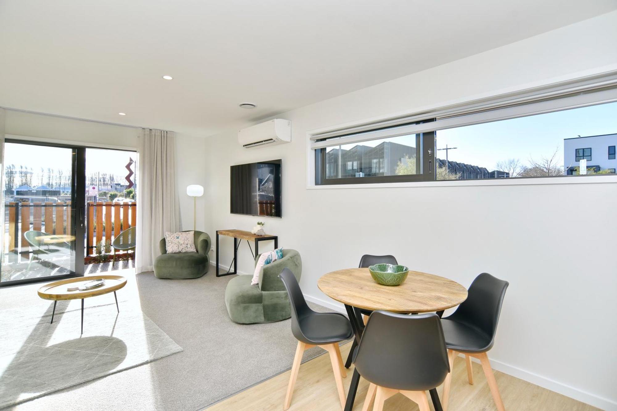 Hereford St Apartment - Christchurch Holiday Homes المظهر الخارجي الصورة