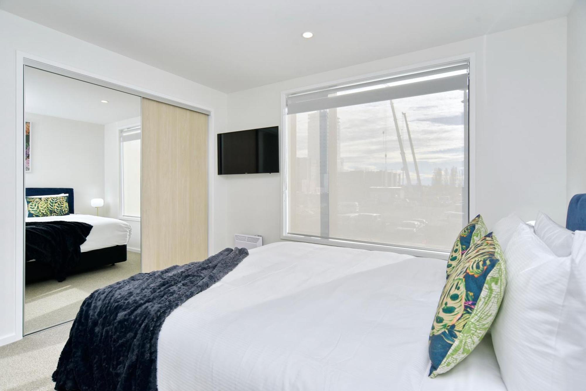 Hereford St Apartment - Christchurch Holiday Homes المظهر الخارجي الصورة