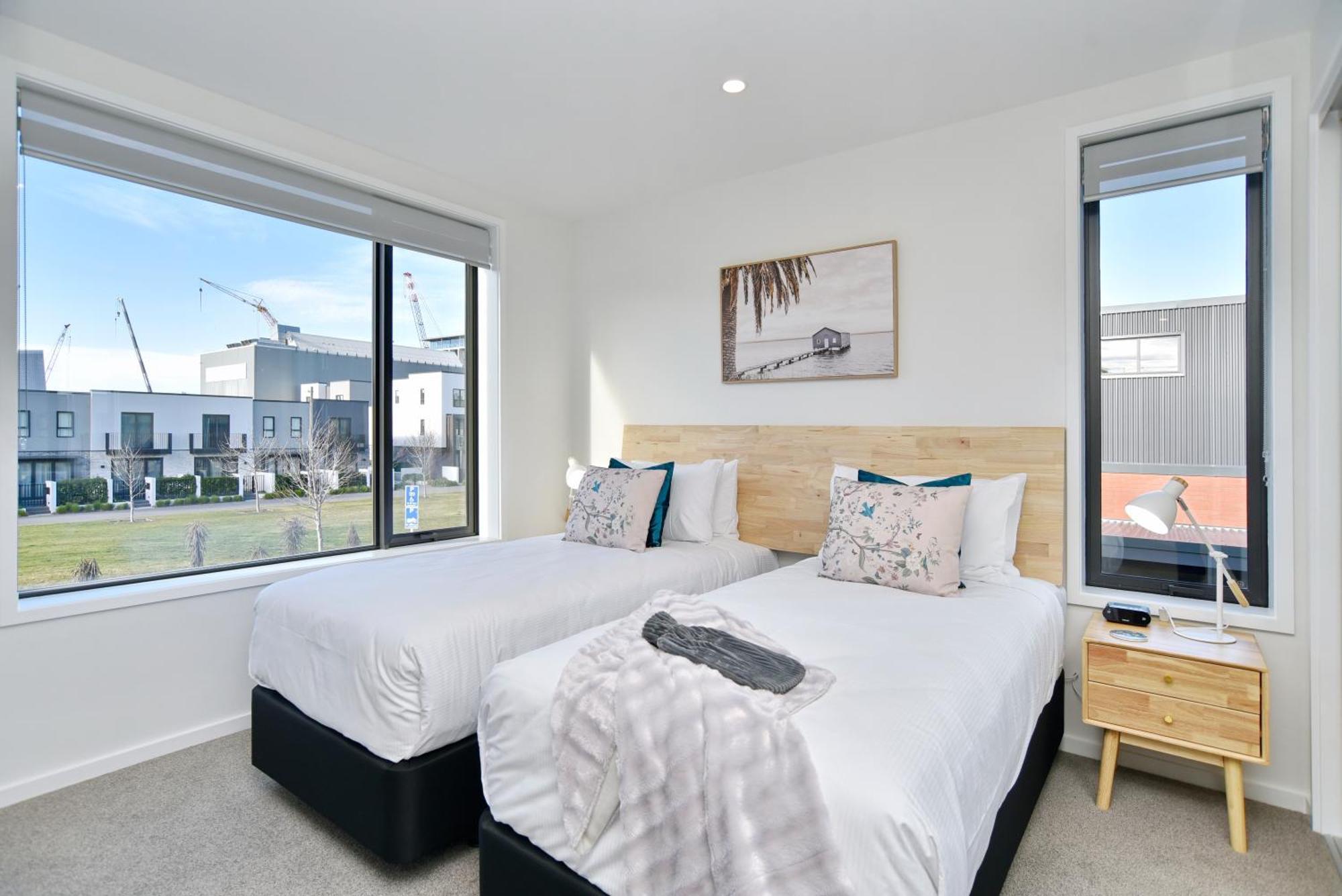 Hereford St Apartment - Christchurch Holiday Homes المظهر الخارجي الصورة