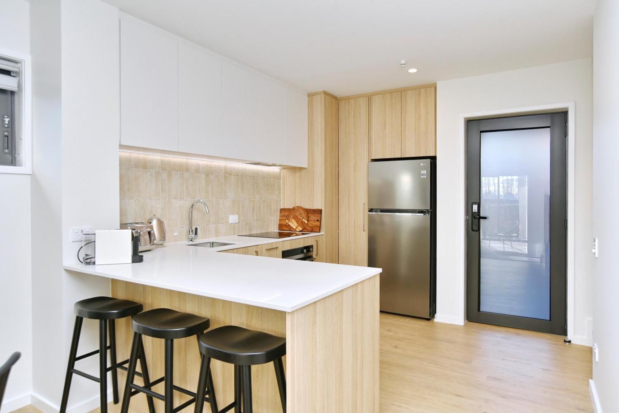 Hereford St Apartment - Christchurch Holiday Homes المظهر الخارجي الصورة