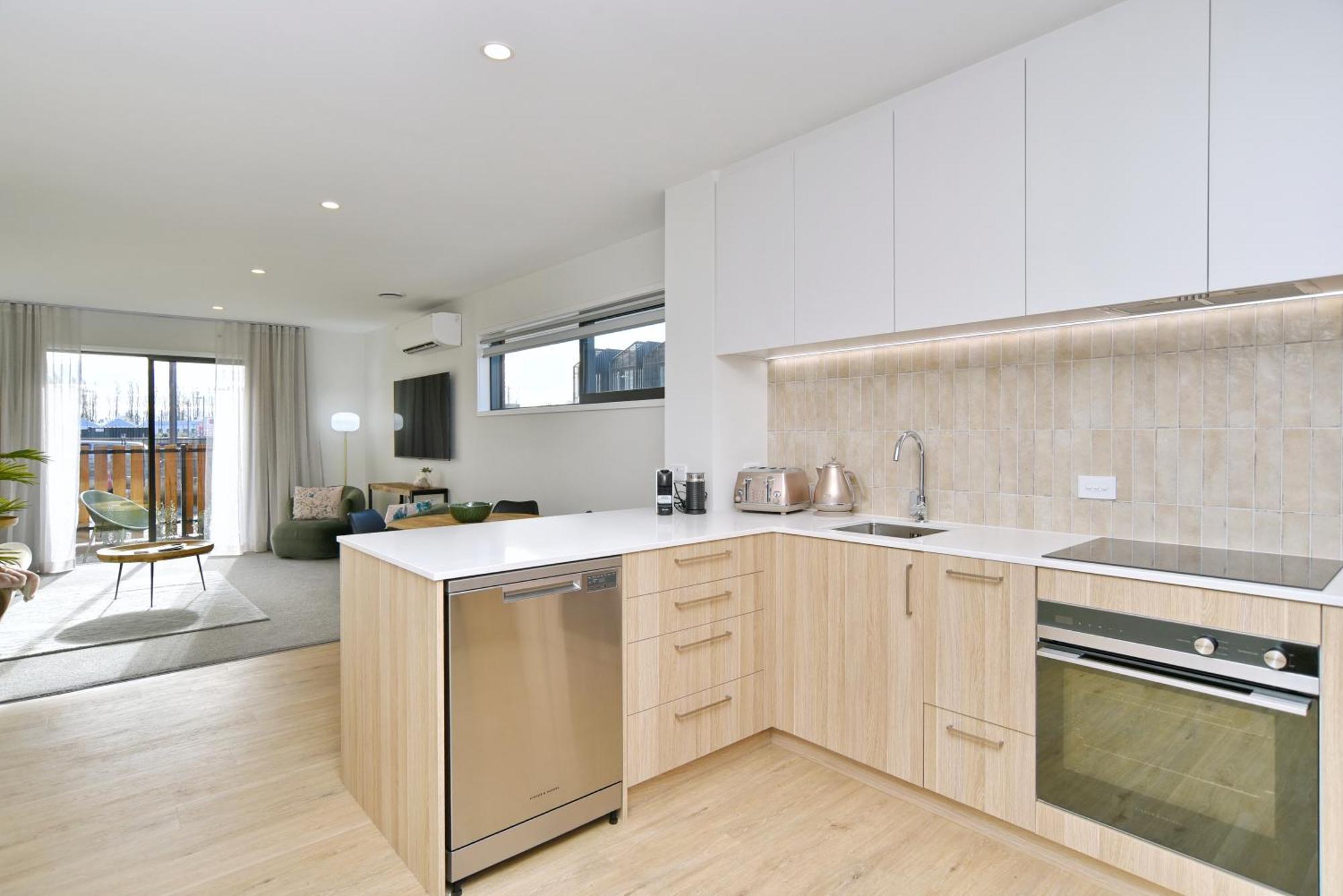 Hereford St Apartment - Christchurch Holiday Homes المظهر الخارجي الصورة